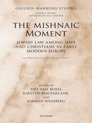 cover image of The Mishnaic Moment